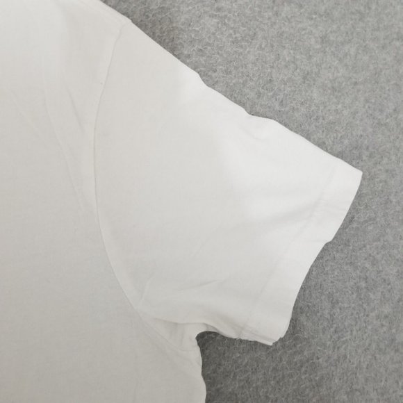 Hurley Shirt Mens XL White Short Sleeve Crew Neck Spell Out Logo - Picture 3 of 10